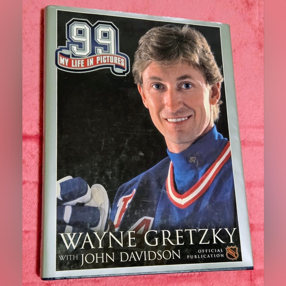 Wayne Gretzky My Life in Pictures Hardcover Coffee Table Book